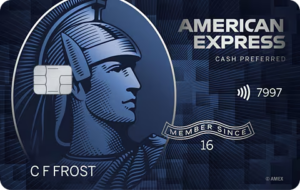 American Express Cash Preferred Hard Blue - Medium Image