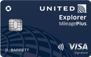 United Explorer MileagePlus Visa Credit Card - Medium Image